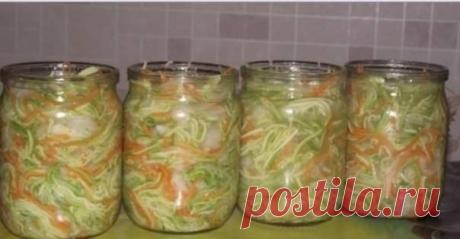 САЛАТ ИЗ КАБАЧКОВ ПО— КОРЕЙСКИ