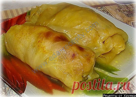 Постные голубцы с грибами рецепт с фото