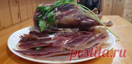 Вяленый гусь каклаган каз по татарски рецепт с фото пошагово и видео - 1000.menu