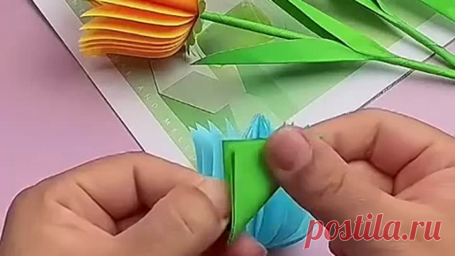 Цветочное рукоделие из цветной бумаги своими руками