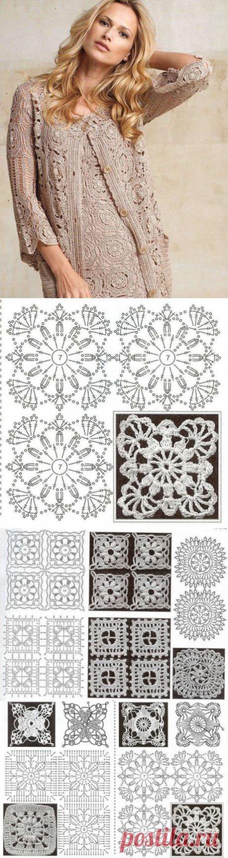 Красивый #костюм из квадратых мотивов: на выбо