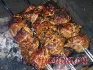 Шашлык из курицы