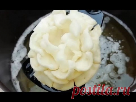 Розочки Растущие В Масле!Супер Хрустящий Хворост Праздничный! Brushwood Biscuits Recipe