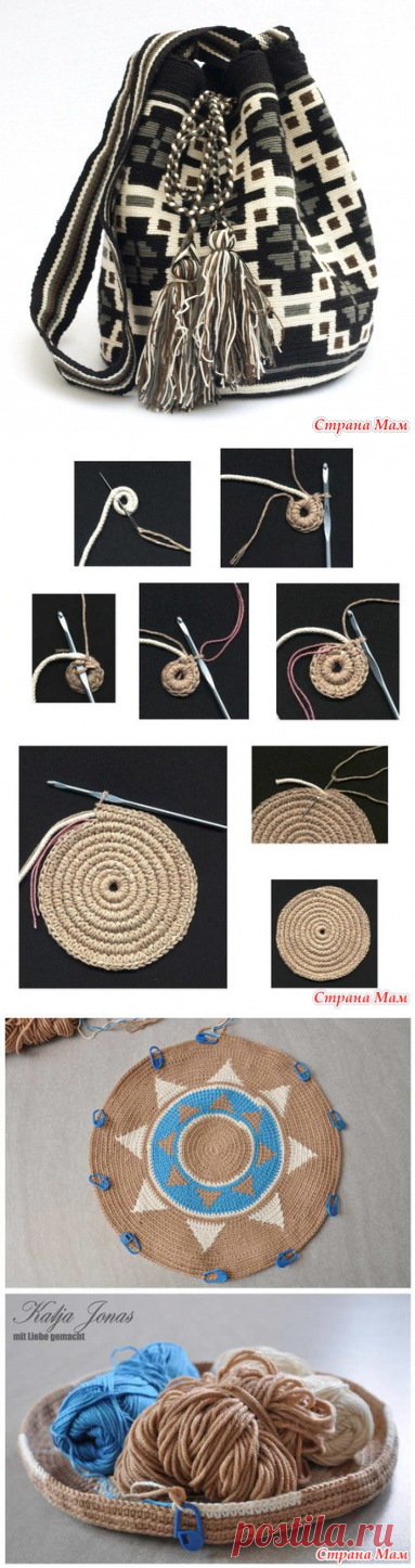 .Cумка Мочила (он-лайн / МК) - Все в ажуре... (вязание крючком) - Страна Мам