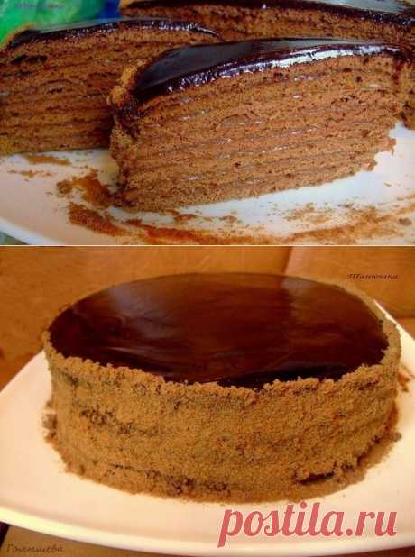 Шоколадный медовик &quot;Дамский каприз&quot;