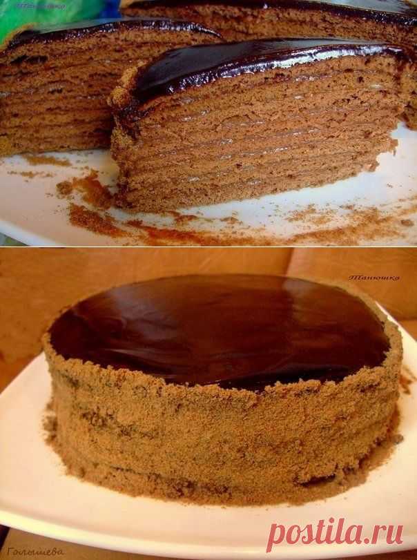 Шоколадный медовик "Дамский каприз"