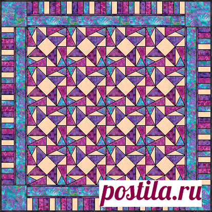 Лоскутные блоки