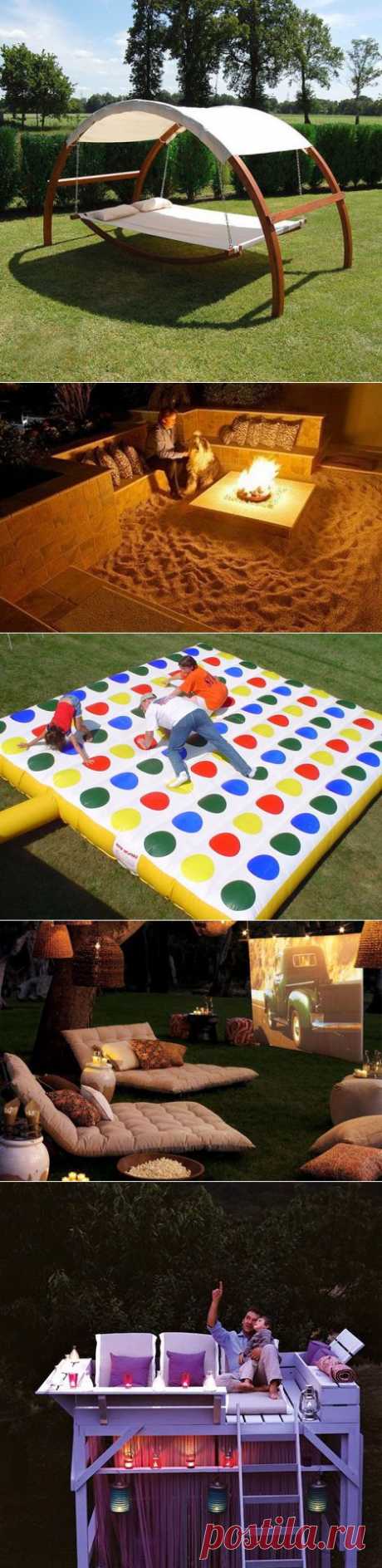 Оригинальные дизайнерские идеи для дачи / Домоседы