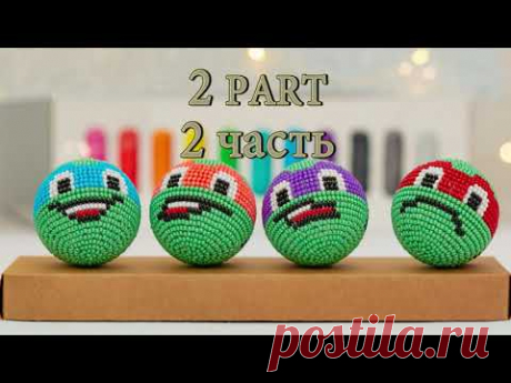 2 part Teenage Mutant Ninja Turtles/ Черепашки Ниндзя мастер-класс 2 часть