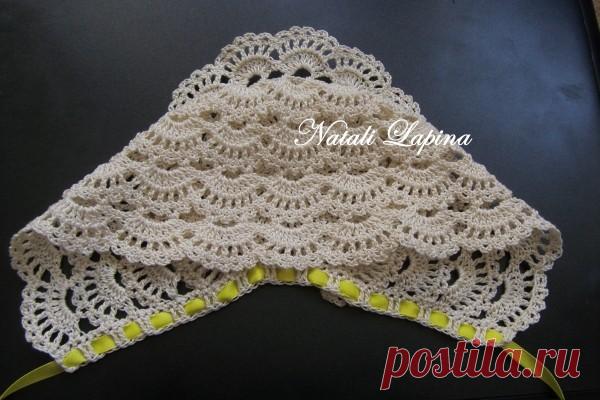 MK "Чепчик для новорожденной".