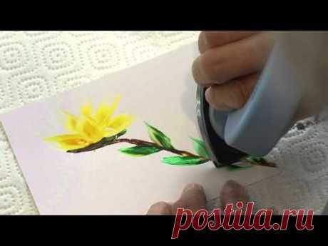 Encaustic -- Workshop, Folge 6/6: Libellen ... mit Ulrike Kröll