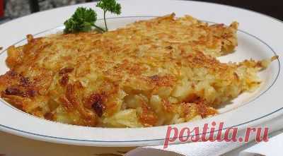 Рёсти из картофеля | Вкусный рецепт