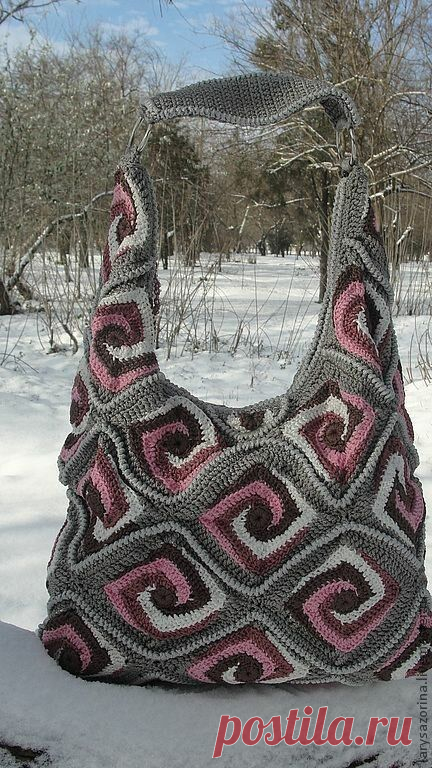 Красивые модели из квадратных мотивов со схемами. | Вязаный смак! Пульс Mail.ru Квадрат при всей простоте исполнения используют в разных видах изделий. Вязальщицы применяют мотивы, что называется везде и всюду.