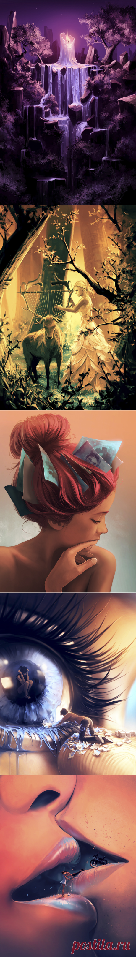 Сирил Роландо. Сюрреалистичные миры французского художник / Surfingbird - мы делаем интернет лучше