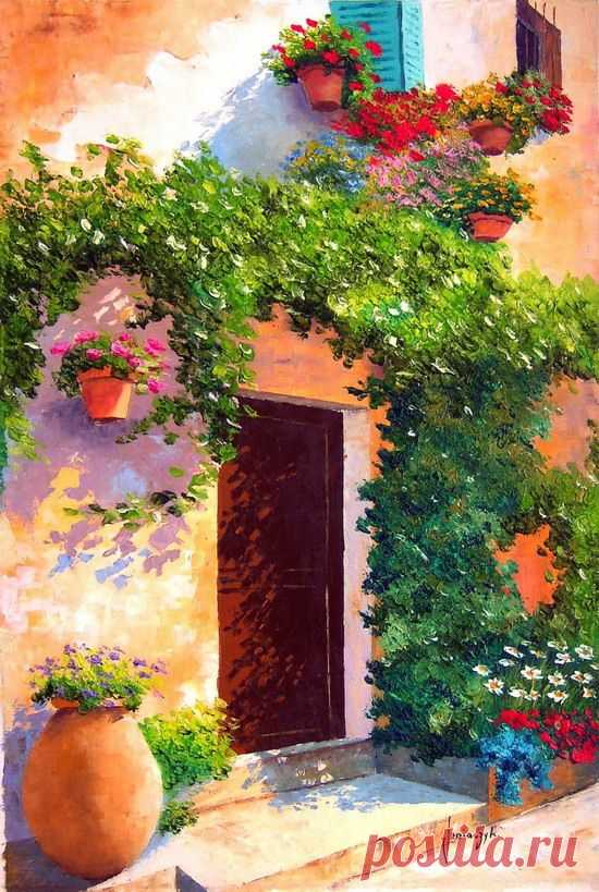 Буйство красок. Художник Jean Marc Janiaczyk