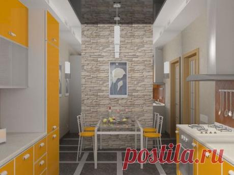 Как сделать отделку кухни: фото и видео декоративного камня в интерьере