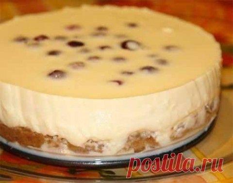 Чизкейк со сгущенкой