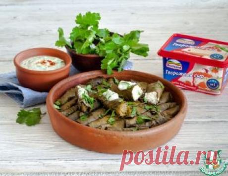 Долма с сыром и орехами – кулинарный рецепт