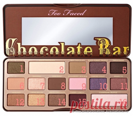 4 макияжа палеткой Too Faced Chocolate Bar — Отзывы о косметике — Косметиста