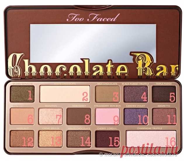 4 макияжа палеткой Too Faced Chocolate Bar — Отзывы о косметике — Косметиста
