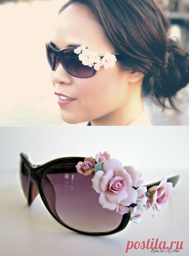 Цветочный декор / Декор очков / ВТОРАЯ УЛИЦА