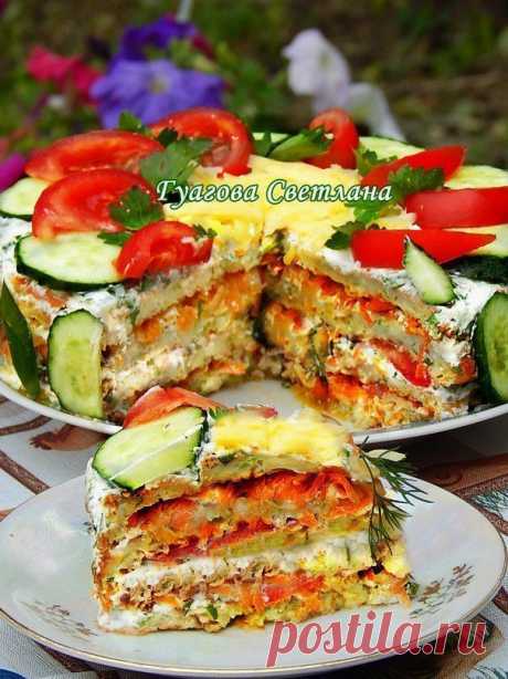 кабачковый торт