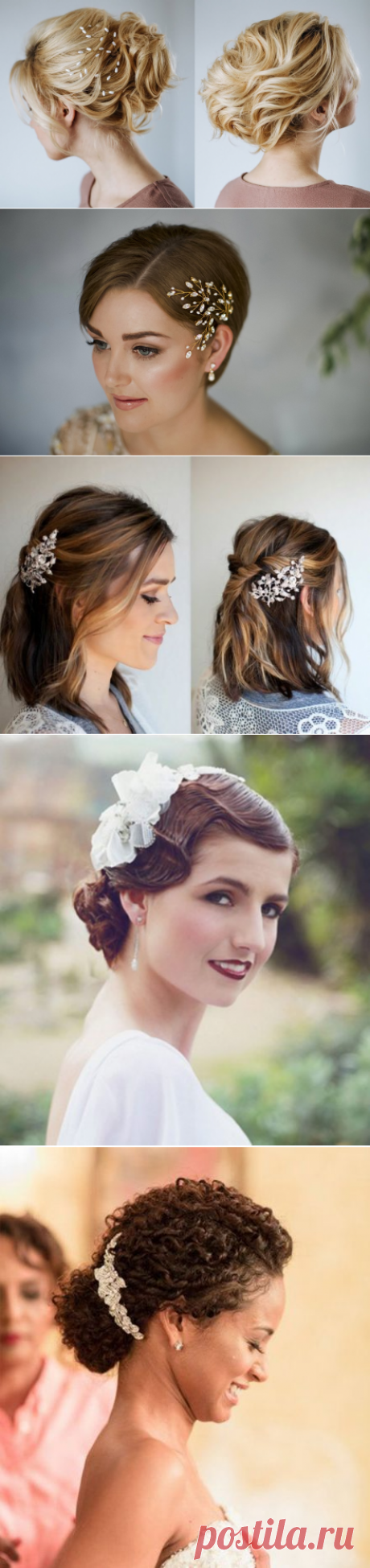 TOP 70 penteados para casamento em cabelo curto (2019)