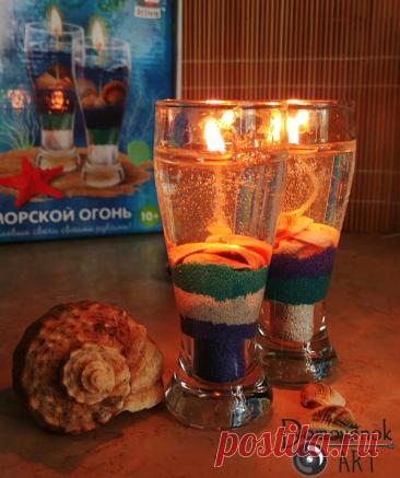 Как сделать гелевые свечи своими руками - Домовёнок-Арт