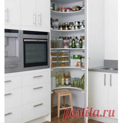 Небольшая кухонная кладовка
