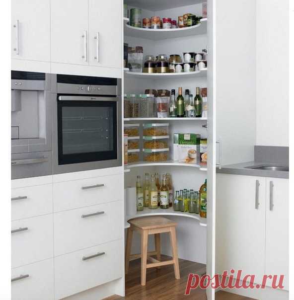 Небольшая кухонная кладовка