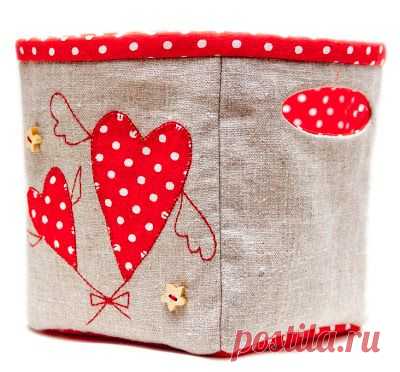 Elena Grishina: Мастер-класс Корзинка с цельнокроенными ручками