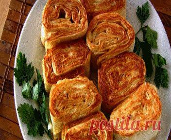 Рулетики из лаваша