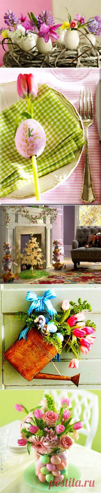 Как украсить дом к Пасхе. Пасхальные идеи для дома. | Красивые Вещи своими руками