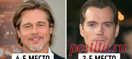 Пластический хирург использует принцип золотого сечения, чтобы определить 10 самых красивых мужчин в мире: