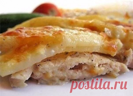 Картошка «По-царски», получилось очень вкусное, сочное и ароматное блюдо