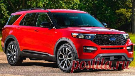 Ford Explorer ST-Line 2022: интерьер, салон, техника