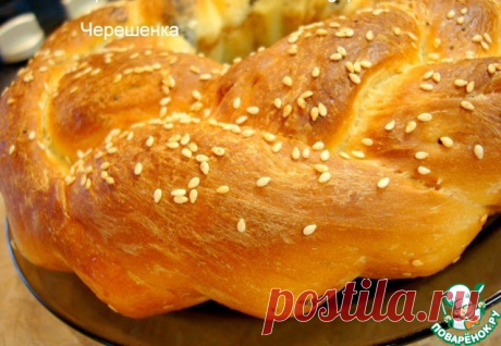 Пасхальная коса Кулинарный рецепт