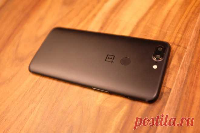 Китайская OnePlus представила смартфон 5T с функцией разблокировки лицом