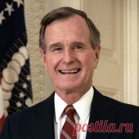 Джордж Буш-старший -  41-й президент США | Город Фактов
