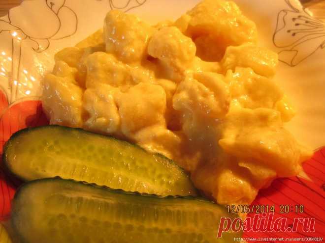 Картошка томленая в молоке