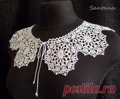 Воротнички из мотивов ("Связь времён" и "Анастасия")