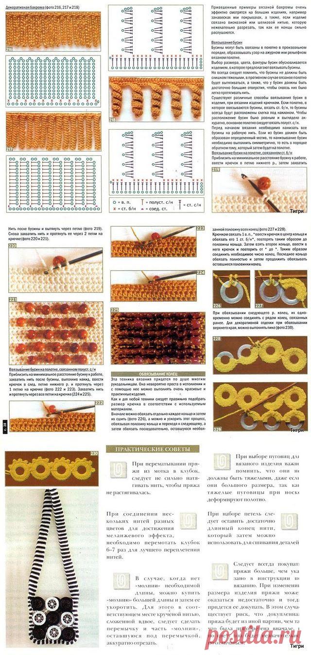 НЕСТАНДАРТНЫЕ ПРИЁМЫ И СПОСОБЫ ВЯЗАНИЯ... крючок... спицы... линейка... вилка... | Домохозяйки