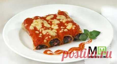 Каннеллони с мангольдом - кулинарный рецепт. Миллион Меню