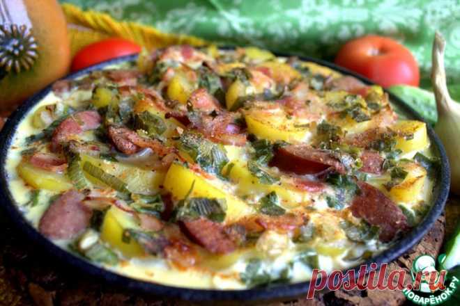 Завтрак фермера Кулинарный рецепт