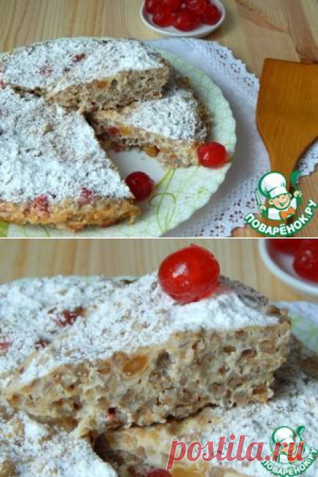 Гречневик с изюмом и вишней в мультиварке - кулинарный рецепт