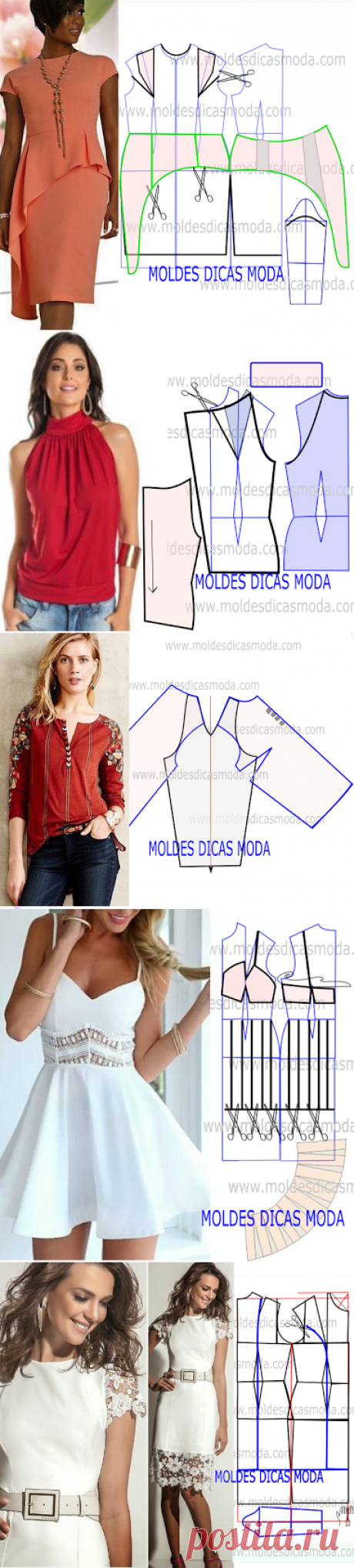 MOLDE DE VESTIDO