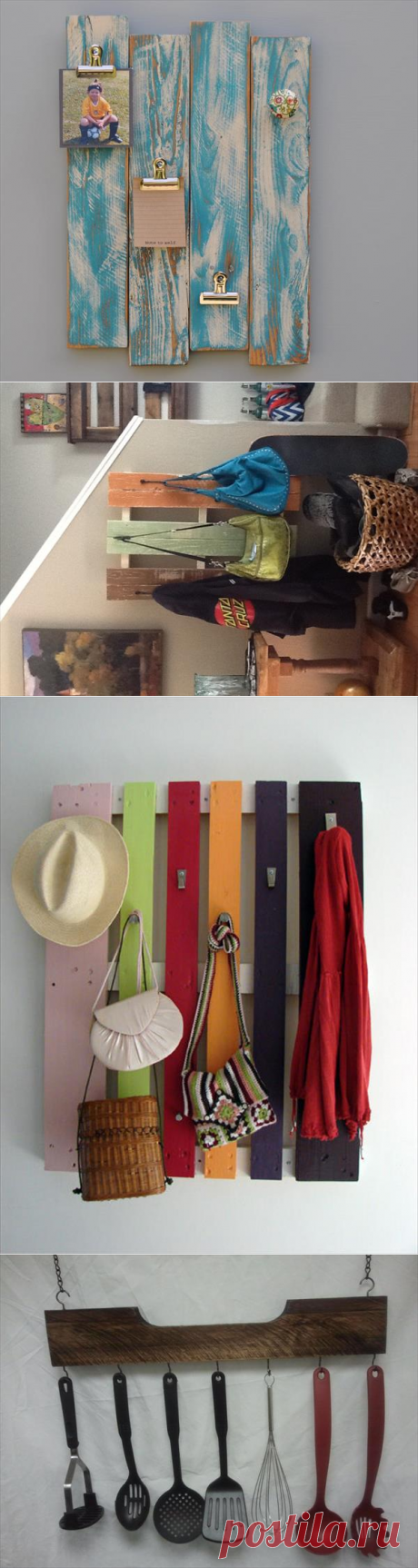 DIY Pallet Rack with Clips and Hooks | 101 Pallets
