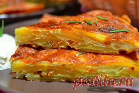 Испанская тортилья с розмарином / Райская пища