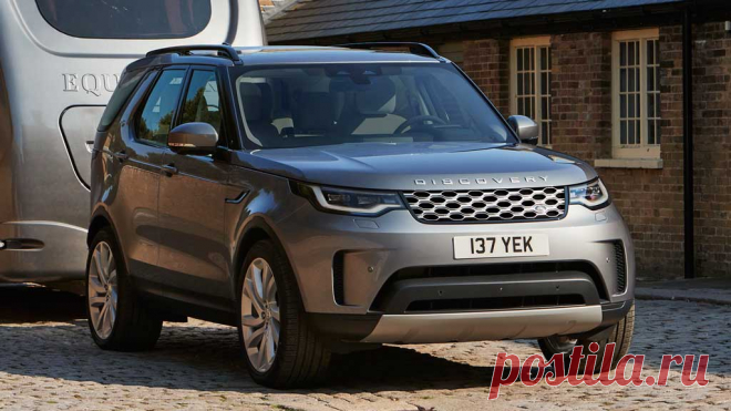 Внедорожник 5-го поколения Land Rover Discovery 2021 после обновления