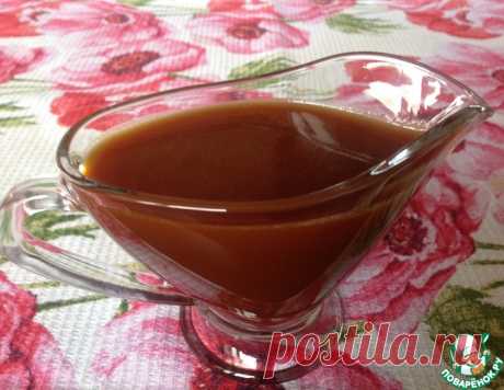 Домашний соленый карамельный соус – кулинарный рецепт